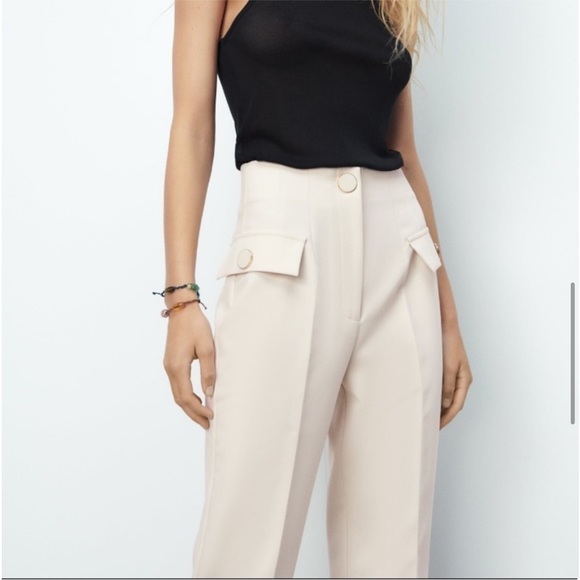 Zara cream pants - Picture 4 of 4